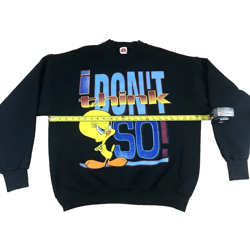 Vintage Tweety Bird Crewneck Sweatshirt 18/20W Looney Tunes Warner Bros‎ Y2K 90s - Picture 6 of 8